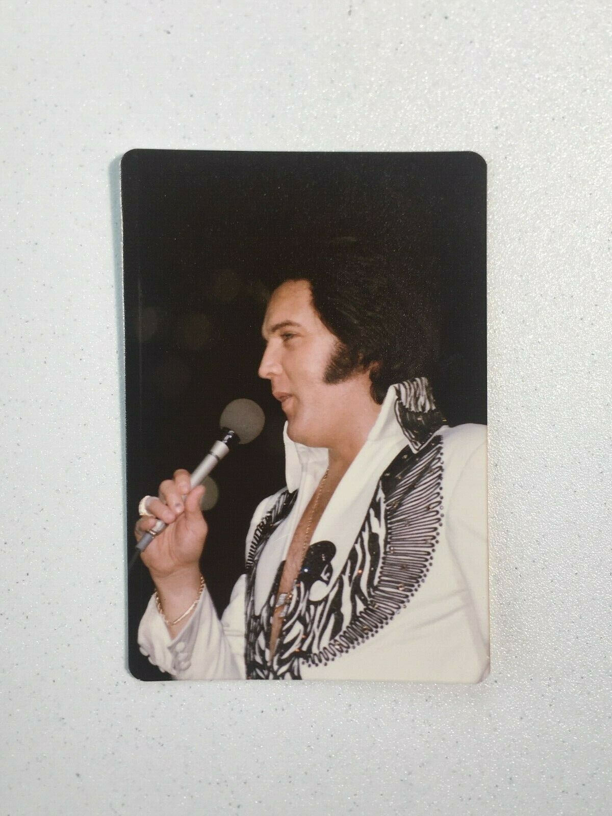 Elvis Presley Original Vintage Kodak Photo Richfield Oh July 10, 1975 L. Leech