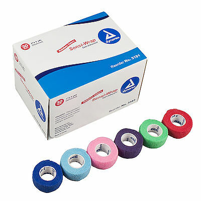 Dynarex Sensi Wrap Self Adherent Bandages, Rainbow, 1" X 5 Yards, 5/cs, 3181