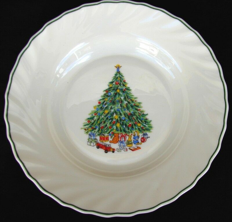 House Of Salem Porcelle Noel Christmas Soup Bowl(s) 8 7/8"