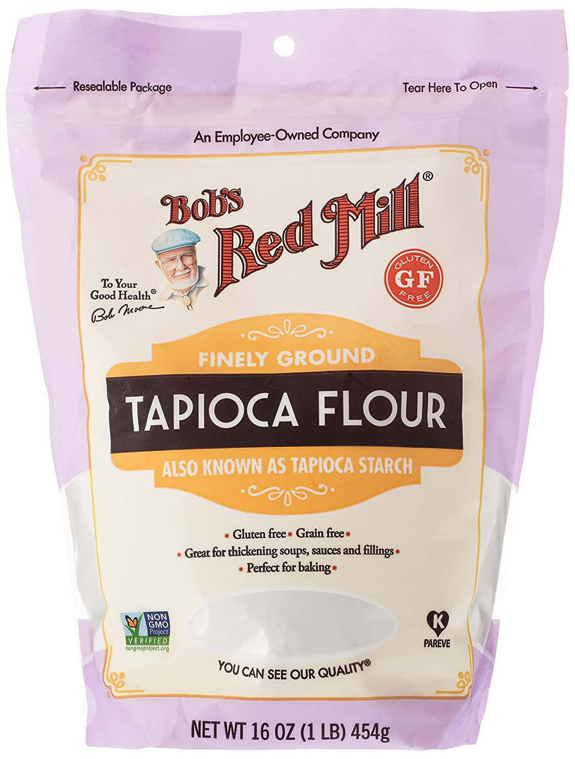 Finely Ground Tapioca Flour, 16-Ounce