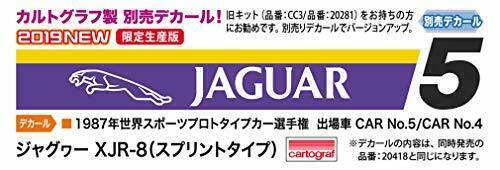 Hasegawa 1/24 Jaguwa XJR-8 sprint type plastic model decals 35229