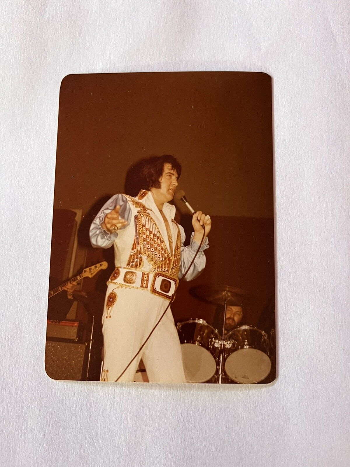 Rare Elvis Presley Original Vtg Fox Photo 6/1/76 Tucson Arizona J.n. Kilpatrick