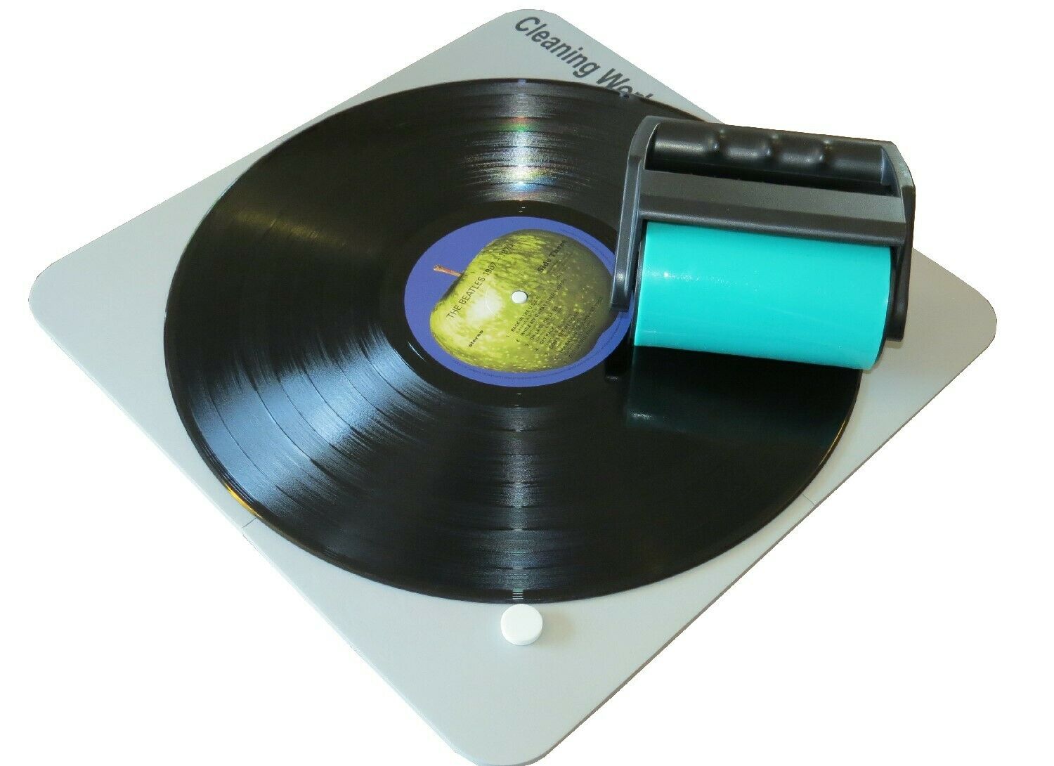 Audiophile Record Cleaning Cleaner Roller Rolling washable tacky sticky silicone